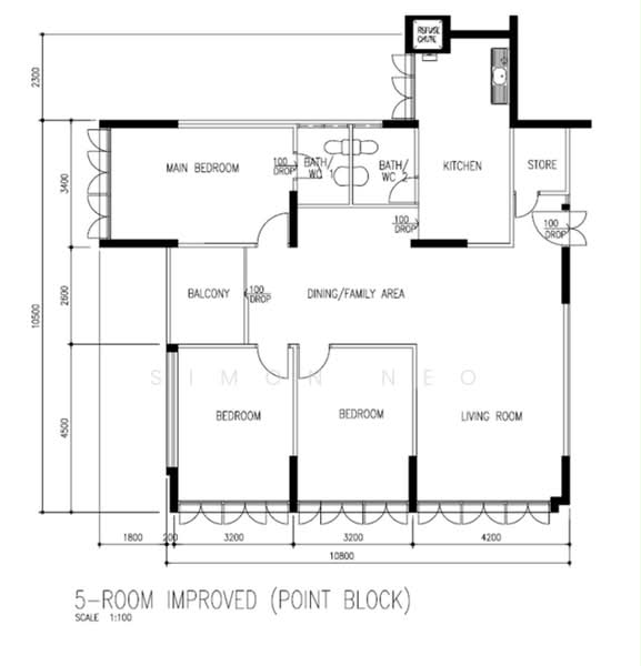 545 Ang Mo Kio Avenue 10, 545 Ang Mo Kio Avenue 10, 3 Bedrooms, 1,270 sqft, HDB Flat For Sale, by Simon Neo, 500162660 - PropertyGuru.com.sg