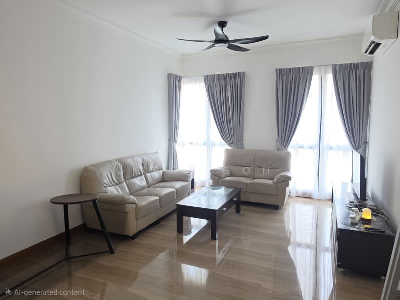 Tanglin View, 150 Prince Charles Crescent, 3 Bedrooms, 1,152 sqft, Condominium For Rent, by Jerry Goh, 500162664 - Living Room - PropertyGuru.com.sg