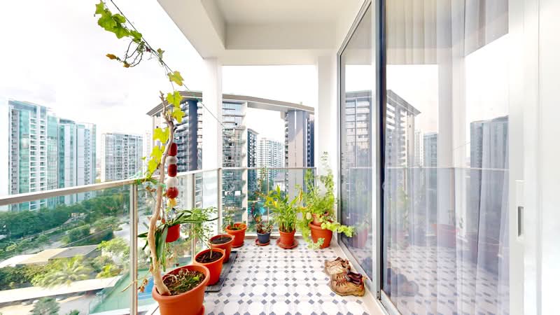 Nyon, 12 Amber Road, 2 Bedrooms, 721 sqft, Condominium For Sale, by Johanna Chow, 500162792 - Balcony - PropertyGuru.com.sg