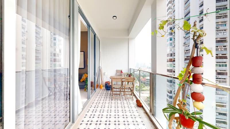 Nyon, 12 Amber Road, 2 Bedrooms, 721 sqft, Condominium For Sale, by Johanna Chow, 500162792 - Balcony - PropertyGuru.com.sg