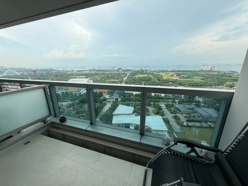 Marina Bay Residences, 18 Marina Boulevard, 2 Bedrooms, 1,130 sqft, Condominium For Rent, by Stephen Tan, 500162798 - Balcony - PropertyGuru.com.sg