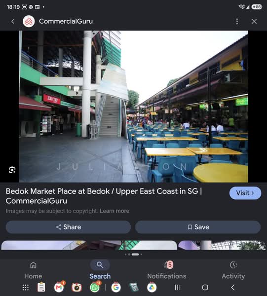 Bedok Market Place, 348 Bedok Road, 947 sqft, Shop / Shophouse For Rent, by Julia Fong, 500162862 - CommercialGuru.com.sg