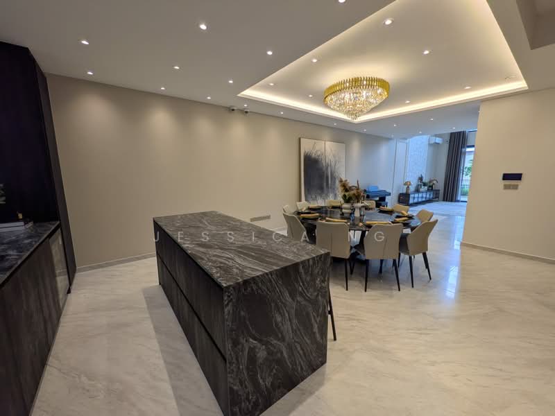 BRAND NEW FREEHOLD TERRACE, , 6 Bedrooms, 6,000 sqft, Terraced House For Sale, by Jessica Ng, 500162918 - Dining Room - PropertyGuru.com.sg