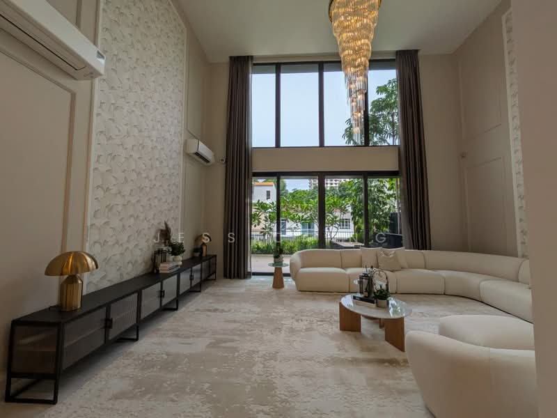 BRAND NEW FREEHOLD TERRACE, , 6 Bedrooms, 6,000 sqft, Terraced House For Sale, by Jessica Ng, 500162918 - Living Room - PropertyGuru.com.sg