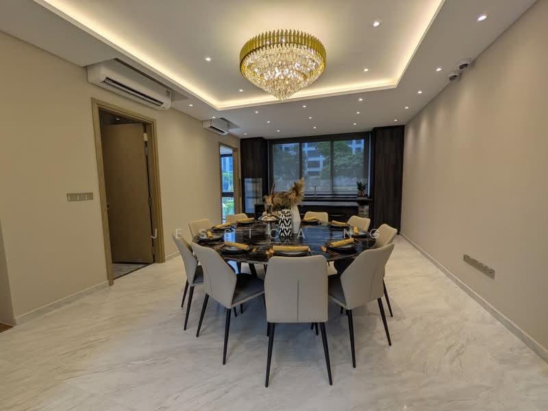BRAND NEW FREEHOLD TERRACE, , 6 Bedrooms, 6,000 sqft, Terraced House For Sale, by Jessica Ng, 500162918 - Dining Room - PropertyGuru.com.sg