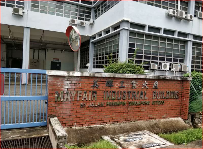 Mayfair Industrial Building, 51 Jalan Pemimpin, 1,455 sqft, Light Industrial (B1) For Rent, by Sam Chong, 500162961 - Exterior - CommercialGuru.com.sg