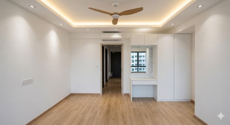 Waterbay, 45 Edgefield Plains, 3 Bedrooms, 1,076 sqft, Executive Condominium For Rent, by Melvin Chan, 500163063 - Bedroom - PropertyGuru.com.sg