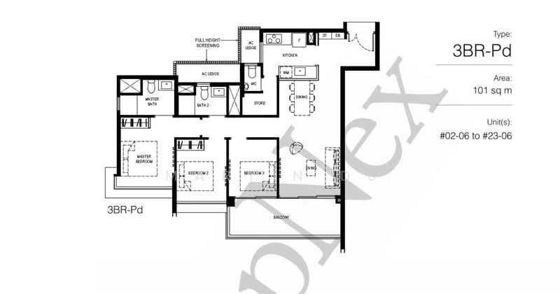 Normanton Park, 45 Normanton Park, 3 Bedrooms, 1,089 sqft, Condominium For Sale, by Martin Du, 500163064 - PropertyGuru.com.sg