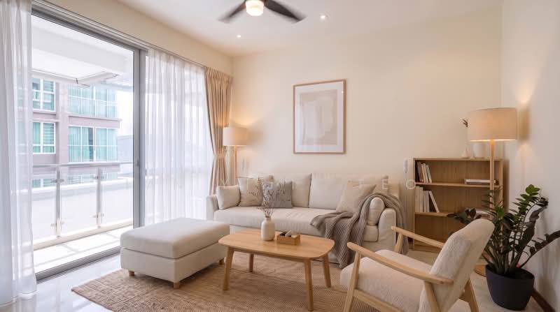 8 @ Mount Sophia, 10 Mount Sophia, 2 Bedrooms, 1,033 sqft, Condominium For Sale, by Ian Yijie Teo, 500163071 - Living Room - PropertyGuru.com.sg