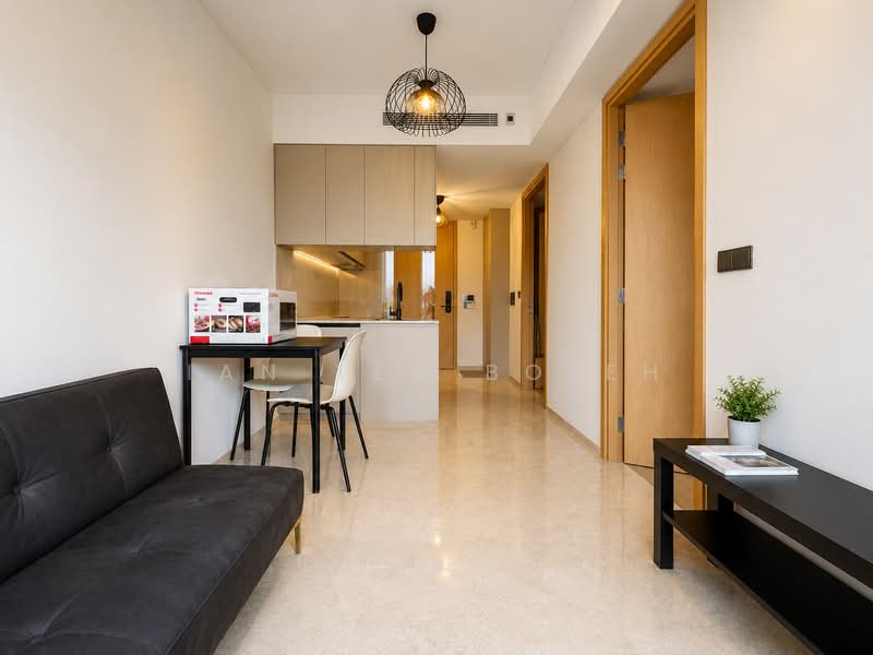 Hill House, 10A-11 Institution Hill, 10B, 1 Bedroom, 431 sqft, Condominium For Rent, by Ian Teh Boleh, 500163081 - Living Room - PropertyGuru.com.sg