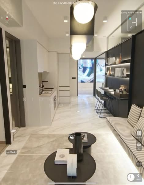 The Landmark, 173 Chin Swee Road, 1 Bedroom, 495 sqft, Condominium For Rent, by Nidhi Belani Mohan, 500163100 - Living Room - PropertyGuru.com.sg