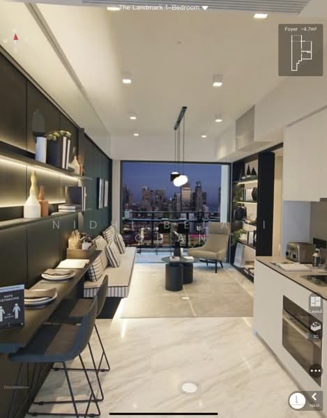 The Landmark, 173 Chin Swee Road, 1 Bedroom, 495 sqft, Condominium For Rent, by Nidhi Belani Mohan, 500163100 - Living Room - PropertyGuru.com.sg