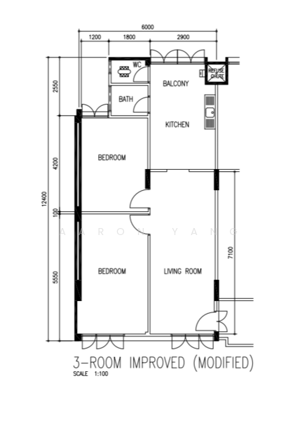 57 New Upper Changi Road, 57 New Upper Changi Road, 2 Bedrooms, 731 sqft, HDB Flat For Sale, by Aaron Yang, 500163101 - PropertyGuru.com.sg