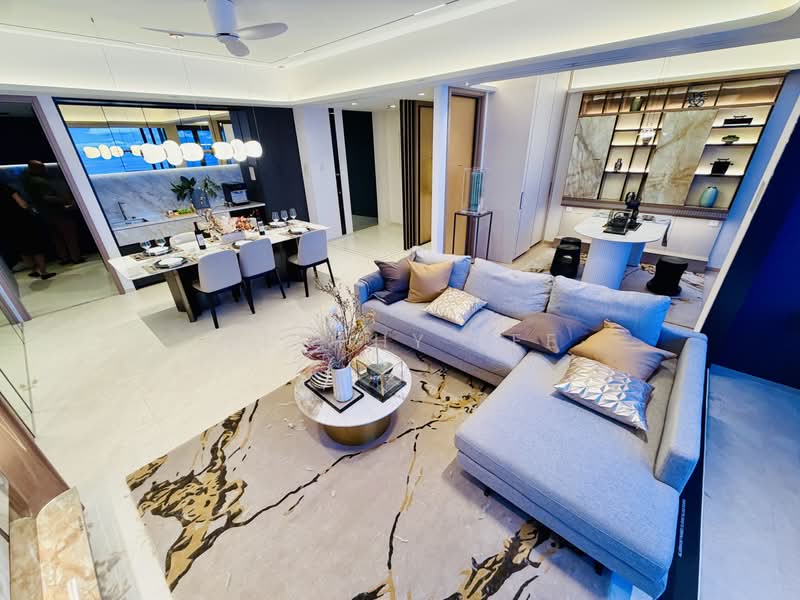 Vela Bay, 1 Bayshore Walk, 5 Bedrooms, 1,582 sqft, Condominium For Sale, by Murphy Lee, 500163119 - Living Room - PropertyGuru.com.sg