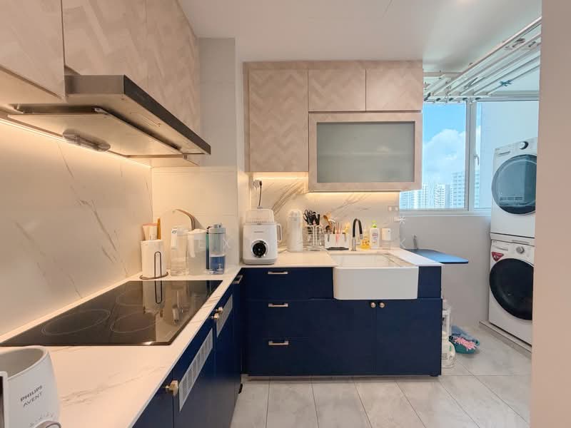 Heron Bay, 55 Upper Serangoon View, 3 Bedrooms, 1,033 sqft, Executive Condominium For Sale, by Alexis Quek, 500163135 - Kitchen - PropertyGuru.com.sg