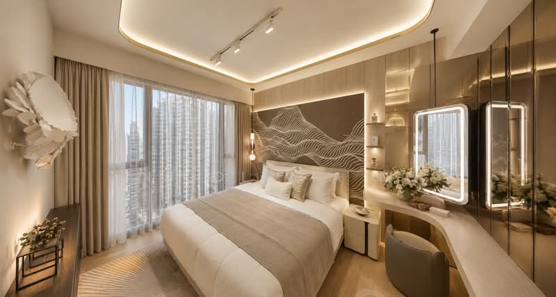 Near MRT! High Future Demand! Efficient Layout! High Rental Yield!, , 4 Bedrooms, 1,249 sqft, Condominium For Sale, by Vit Olivia Ng, 500163158 - Bedroom - PropertyGuru.com.sg