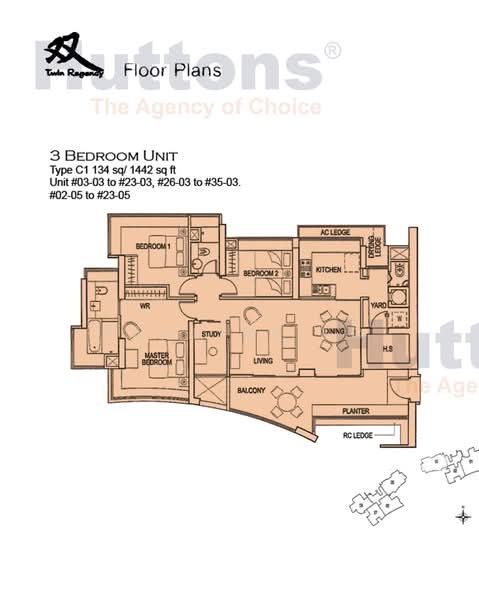 Twin Regency, 28 Kim Tian Road, 4 Bedrooms, 1,442 sqft, Condominium For Rent, by Pauline Lo, 500163185 - PropertyGuru.com.sg