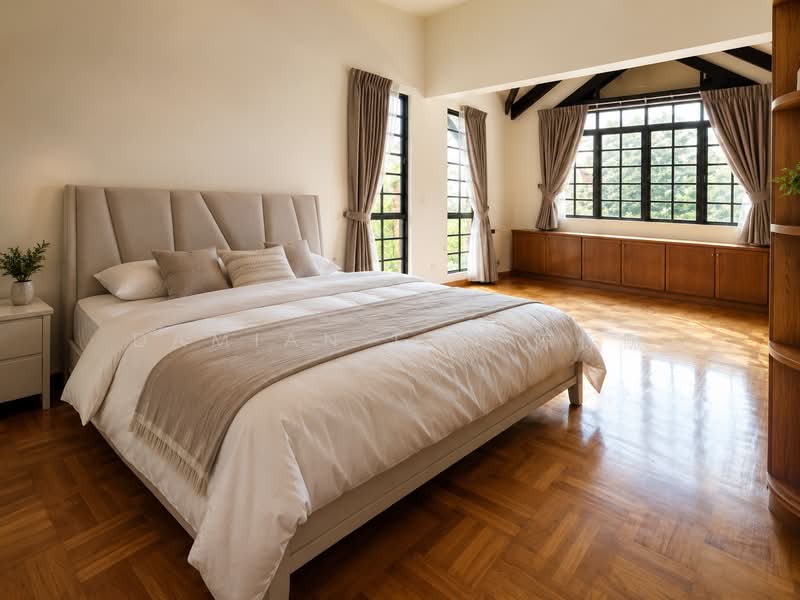 ⭐️WITHIN 1KM OF HENRY PARK PRIMARY SCH | NEAR BUS STOPS & MARKET | ORIGINAL CONDITION SEMI-D⭐️, Moonbeam Terrace Mount Sinai Grove Holland Jalan Kebaya Jelita Tenang Istimewa Maryland Ming Teck Greenleaf Sixth Haji Alias Namly Coronation Lim Tai See Allamanda Ampang Sian Tuan Hua Guan Lantana Lemon Lasia Lotus Lily Maple Cypress Fir Redwood Elm, 5 Bedrooms, 4,000 sqft, Semi-Detached House For Sale, by Damian Tan 陈係赈, 500163191 - Bedroom - PropertyGuru.com.sg
