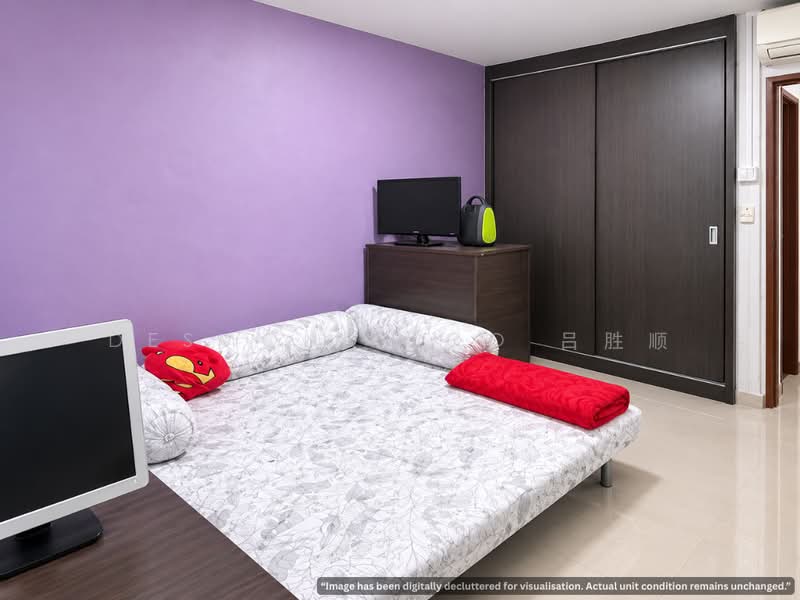 424 Bukit Batok West Avenue 2, 424 Bukit Batok West Avenue 2, 2 Bedrooms, 689 sqft, HDB Flat For Sale, by Desmond Loo 吕胜顺, 500163211 - Common Bedroom - PropertyGuru.com.sg