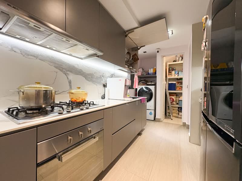 Rivercove Residences EC, 40 Anchorvale Ln, 3 Bedrooms, 958 sqft, Condominium For Rent, by June Ling, 500163229 - Kitchen - PropertyGuru.com.sg