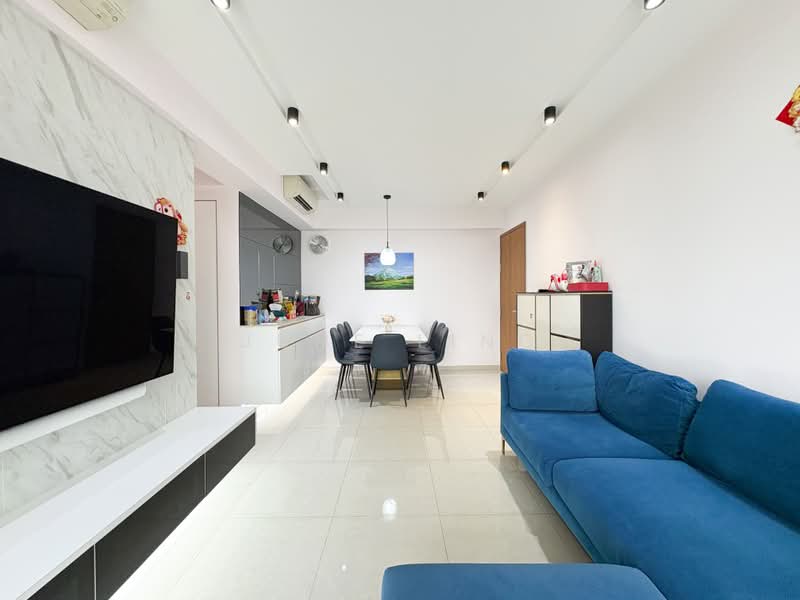 Rivercove Residences EC, 40 Anchorvale Ln, 3 Bedrooms, 958 sqft, Condominium For Rent, by June Ling, 500163229 - Living Room - PropertyGuru.com.sg