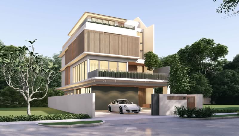 Brand New 2.5+M Storey Semi-D @ Serangoon Garden, Crowhurst, Bloxhome, Bodmin Dr vicinity, Bodmin Drive, 6 Bedrooms, 7,200 sqft, Semi-Detached House For Sale, by Jessy Han, 500163233 - Exterior - PropertyGuru.com.sg