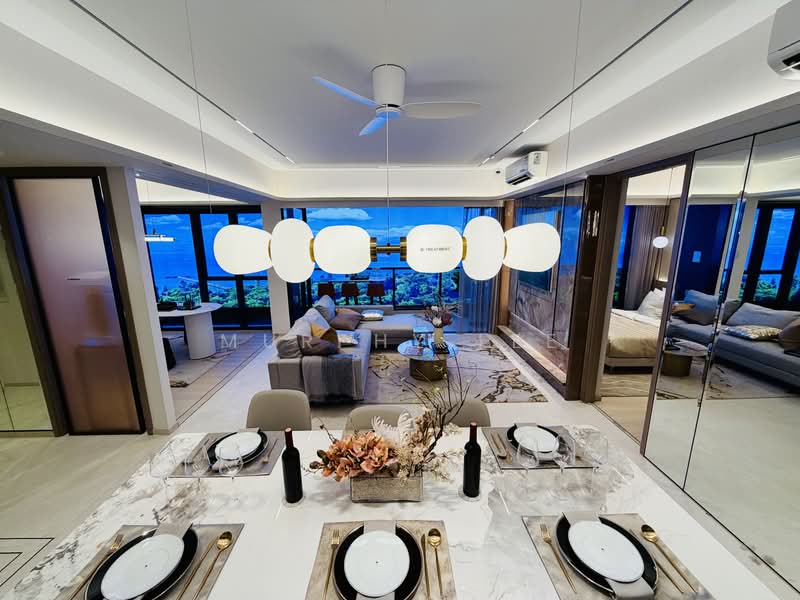 Vela Bay, 1 Bayshore Walk, 4 Bedrooms, 1,378 sqft, Condominium For Sale, by Murphy Lee, 500163234 - Living Room - PropertyGuru.com.sg