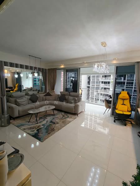 Oasis @ Elias, 60 - 72 Elias Road, 3 Bedrooms, 1,249 sqft, Condominium For Sale, by Agnes Ng, 500163236 - Living Room - PropertyGuru.com.sg