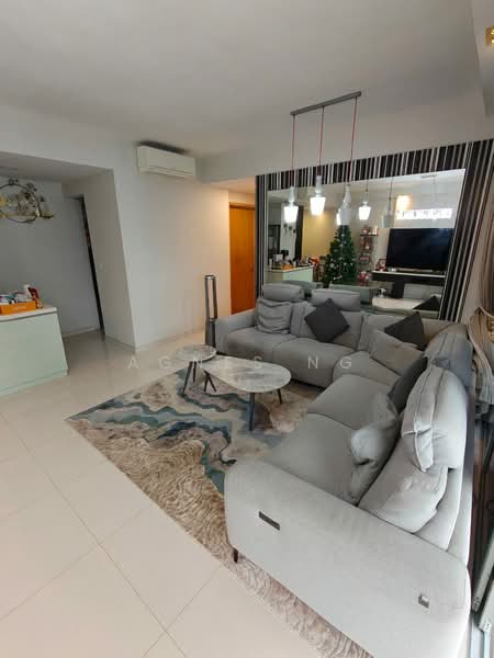 Oasis @ Elias, 60 - 72 Elias Road, 3 Bedrooms, 1,249 sqft, Condominium For Sale, by Agnes Ng, 500163236 - Living Room - PropertyGuru.com.sg