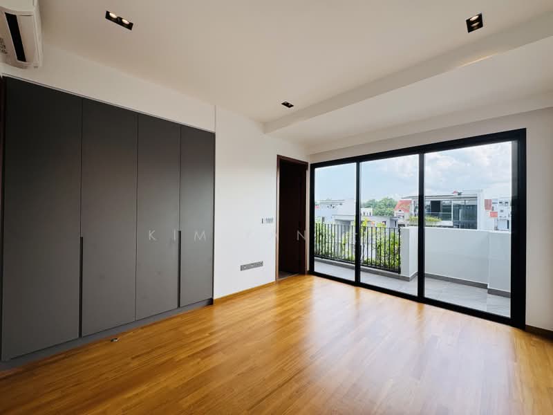 Brand New Terrace, 4 levels with Lift, 6 bedrooms ensuite, park 2 cars inside, near to Sembawang Beach, call 8130 3636 to view, 6 Bedrooms, 4,834 sqft, Terraced House For Sale, by Kim Yan 金燕, 500163295 - PropertyGuru.com.sg