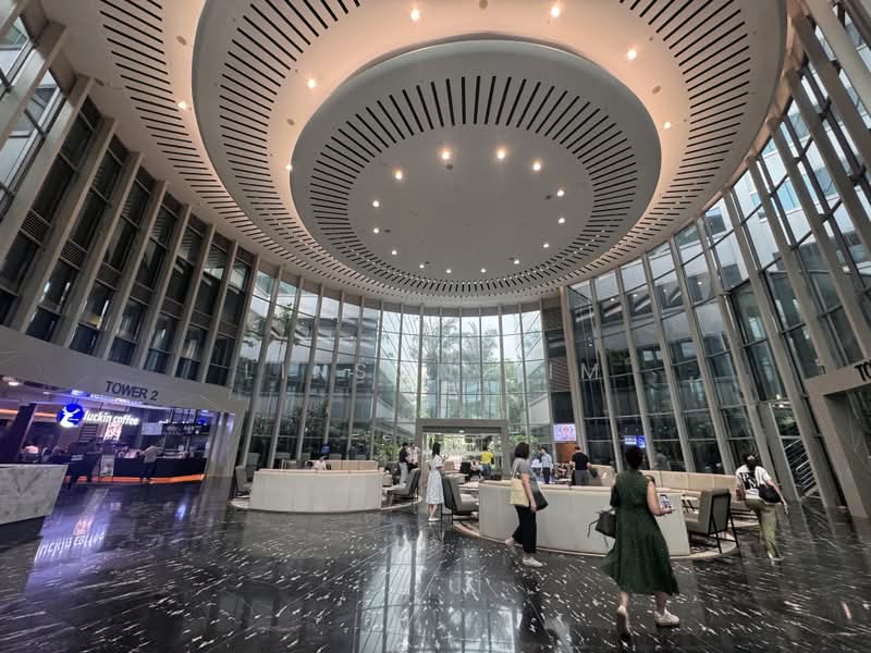 The Strategy, 2 International Business Park, 840 sqft, Light Industrial (B1) For Rent, by Linson Lim, 500163317 - Lobby - CommercialGuru.com.sg