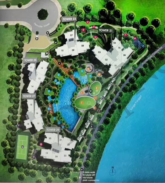 RiverTrees Residences, 25 Fernvale Close, 2 Bedrooms, 732 sqft, Condominium For Sale, by Yen Ong, 500163349 - PropertyGuru.com.sg