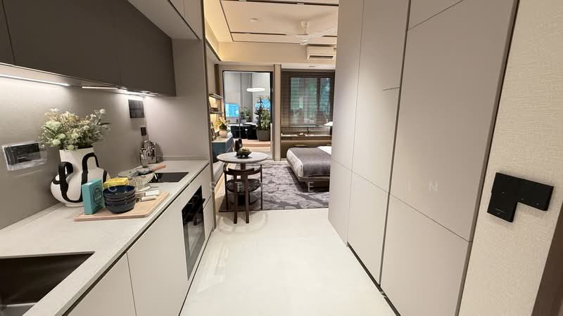 999 Years! Mixed Development Where Price Meets Potential! Door Step to MRT!, , 1 Bedroom, 495 sqft, Condominium For Sale, by Christine Chin, 500163364 - Kitchen - PropertyGuru.com.sg