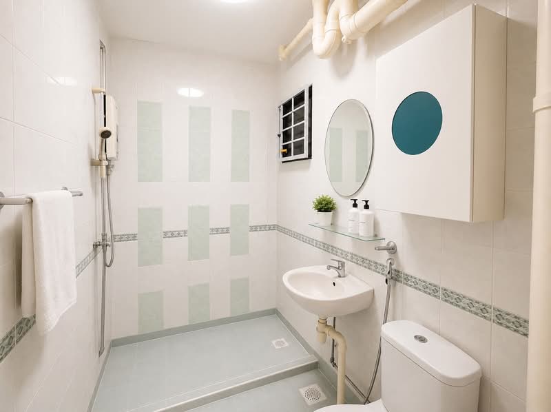 654A Jurong West Street 61, 654A Jurong West Street 61, 3 Bedrooms, 1,184 sqft, HDB Flat For Sale, by John Lee, 500163382 - Bathroom - PropertyGuru.com.sg