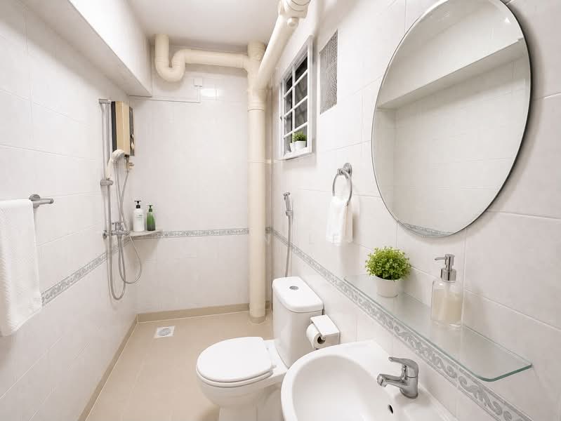 654A Jurong West Street 61, 654A Jurong West Street 61, 3 Bedrooms, 1,184 sqft, HDB Flat For Sale, by John Lee, 500163382 - Bathroom - PropertyGuru.com.sg