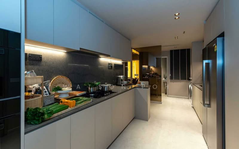 River Modern, River Galley Green, 3 Bedrooms, 797 sqft, Condominium For Sale, by Watson Poh, 500163390 - Kitchen - PropertyGuru.com.sg