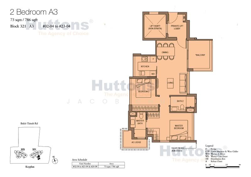 Perfect Ten, 323 Bukit Timah Road, 2 Bedrooms, 786 sqft, Condominium For Sale, by Jacob Chua, 500163400 - PropertyGuru.com.sg