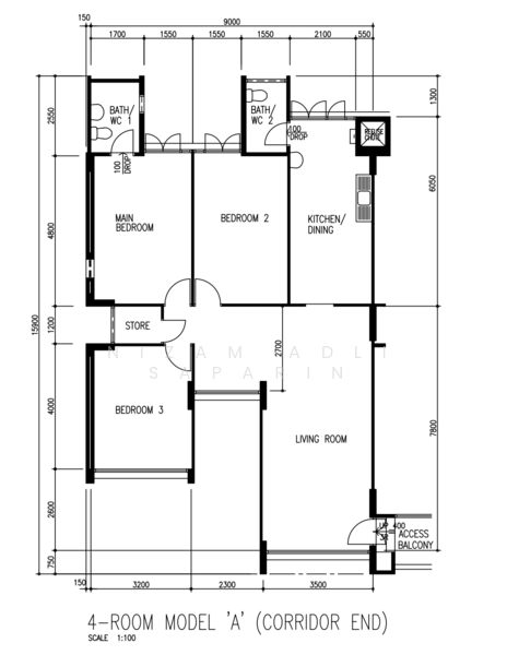 861 Yishun Avenue 4, 861 Yishun Avenue 4, 3 Bedrooms, 1,130 sqft, HDB Flat For Sale, by Nizam Adli Saparin, 500163411 - PropertyGuru.com.sg