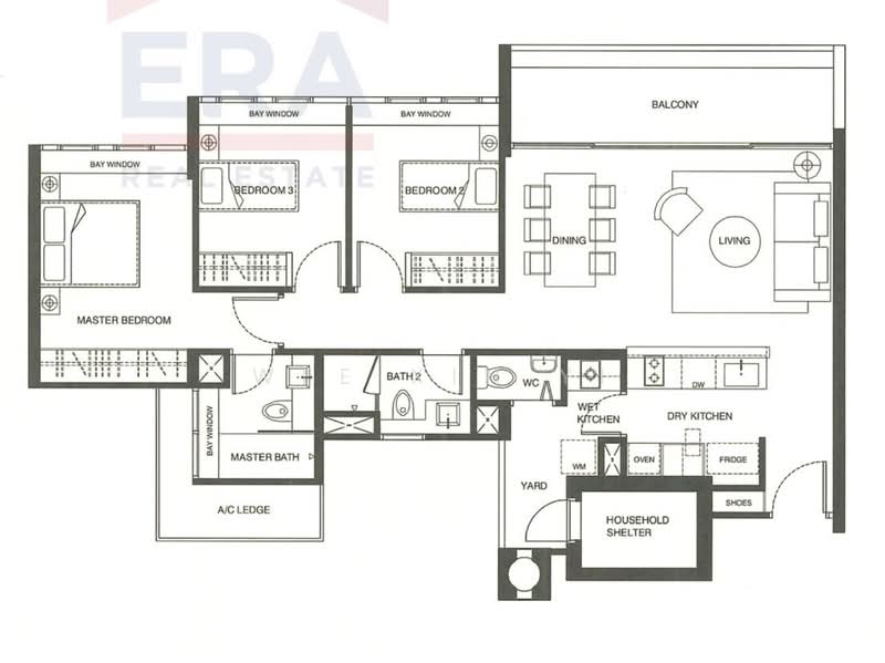 Dukes Residences, 27 Duke's Road, 3 Bedrooms, 1,076 sqft, Condominium For Rent, by Wee Xin Yi, 500163450 - PropertyGuru.com.sg