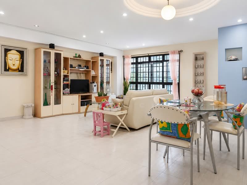 148 Rivervale Crescent, 148 Rivervale Crescent, 3 Bedrooms, 1,313 sqft, HDB Flat For Sale, by Wilson Chia, 500163477 - Living Room - PropertyGuru.com.sg