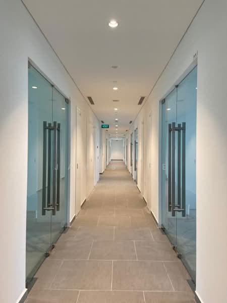 Woods Square, 8 Woodlands Square, 560 sqft, Office For Rent, by James Lee, 500163480 - Corridor - CommercialGuru.com.sg