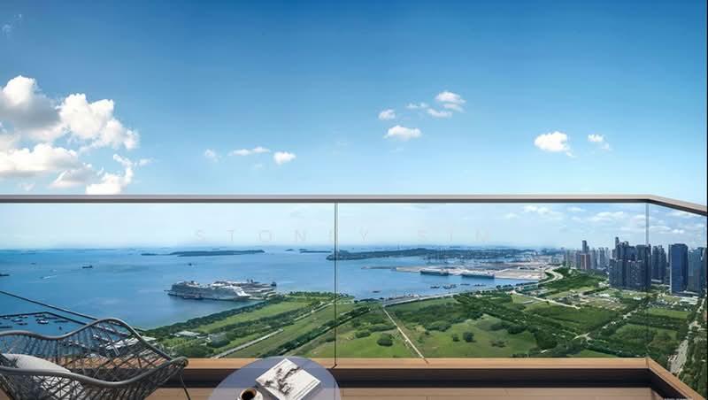One Marina Gardens, 5 Marina Gardens Lane, 2 Bedrooms, 657 sqft, Apartment For Sale, by Stoney Sim, 500163514 - Balcony - PropertyGuru.com.sg