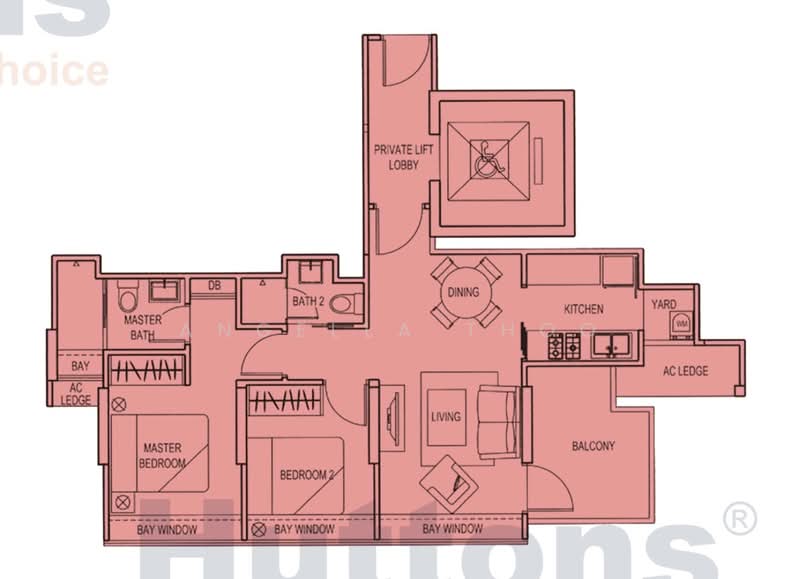 Iridium, 11 Lincoln Road, 2 Bedrooms, 764 sqft, Apartment For Rent, by Angella Thoo, 500163530 - PropertyGuru.com.sg