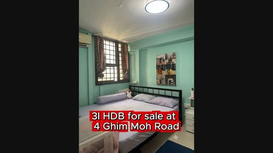 4 Ghim Moh Road, 4 Ghim Moh Road, Tanglin / Holland / Bukit Timah, 2 Bedrooms, 720 sqft, HDB Flat For Sale, by Parry Tiwari Pradeep, 500163555 - PropertyGuru.com.sg