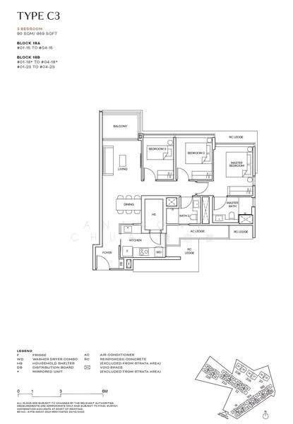 Terra Hill, 18 Yew Siang Road, 3 Bedrooms, 969 sqft, Condominium For Sale, by Anthony Chua 蔡忠豪, 500163574 - PropertyGuru.com.sg
