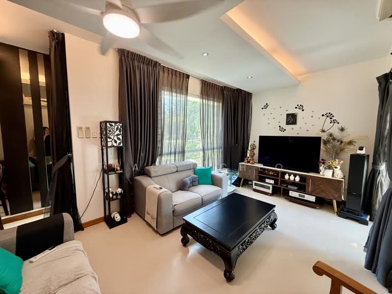 Savannah Condopark, 35 Simei Rise, 3 Bedrooms, 1,227 sqft, Condominium For Rent, by Tracci Cheo, 500163585 - Living Room - PropertyGuru.com.sg