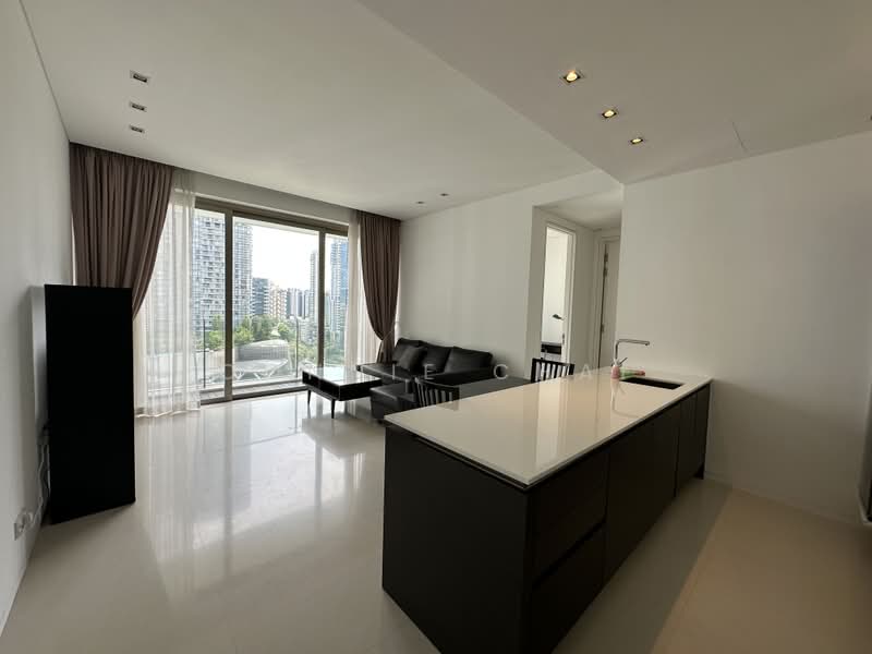 Scotts Square, 6 Scotts Road, 2 Bedrooms, 893 sqft, Condominium For Rent, by Connie Chai, 500163593 - Living Room - PropertyGuru.com.sg