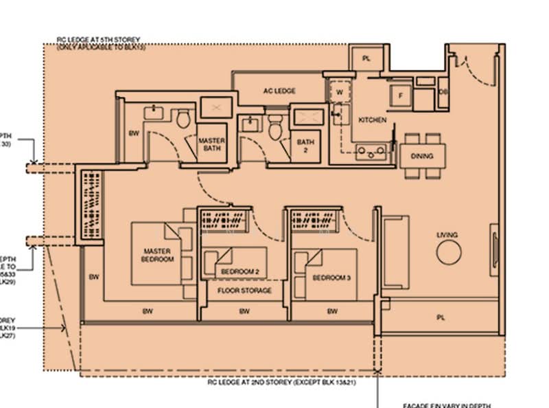 Coco Palms, 27 Pasir Ris Grove, 3 Bedrooms, 904 sqft, Condominium For Rent, by Lionel Mai, 500163594 - PropertyGuru.com.sg