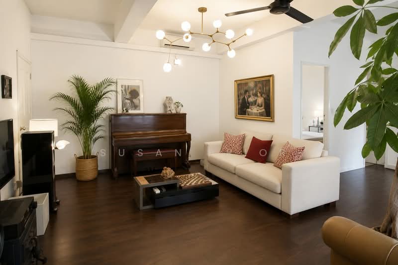 My Eng Watt Dream, Eng Watt Street, 2 Bedrooms, 1,000 sqft, Conservation House For Sale, by Susan Prior, 500163601 - Living Room - PropertyGuru.com.sg