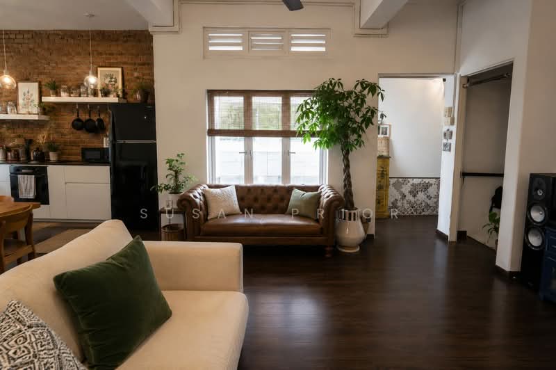 My Eng Watt Dream, Eng Watt Street, 2 Bedrooms, 1,000 sqft, Conservation House For Sale, by Susan Prior, 500163601 - Living Room - PropertyGuru.com.sg